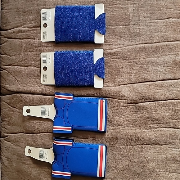 Rangers NY NHL bottle and can koozies - Picture 2 of 3